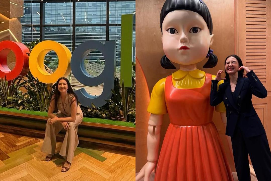 7 Potret Raline Shah Kunjungan ke Google, Meta, dan Netflix Singapura